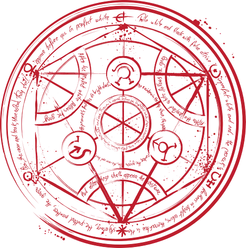 Transmutation Circle - anime, fullmetal alchemist, human transmutation, tv show