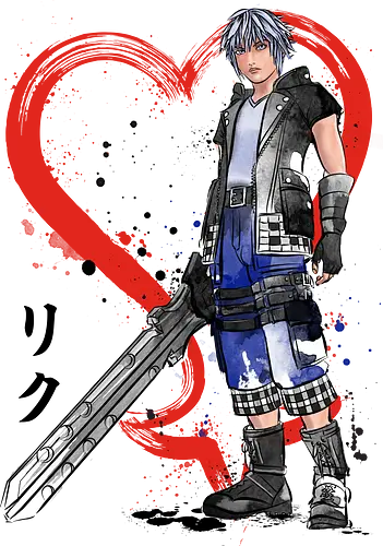 Keyblade Master Riku - gaming, kingdom, anime, console, hrt