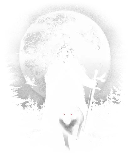 Winter wolf - series, winter, wolf, direwolf, ice, fire, game, throne