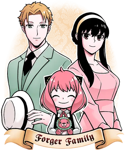 Portrait Family - Spy, family, anime, manga