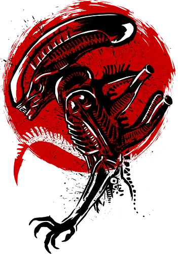 Alien under the sun - alien, retro, 80s Alien under the sun - alien, retro, 80s