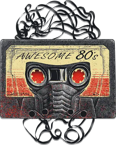 Awesome 80's - 80s, music, galaxy, mixtape, tape, kasette, lord