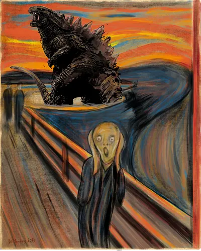 Secret history behind the scream - Munch, der schrei, painting