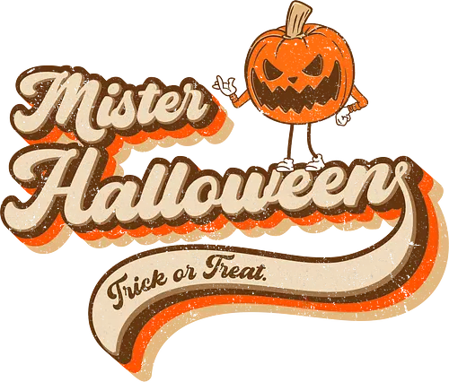 Mister Halloween - pumpkin, kürbis, Trick or trt