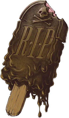 DRIP - rip, Grave, eis, ice, Popsicle, Grab, tropfen DRIP - rip, Grave, eis, ice, Popsicle, Grab, tropfen