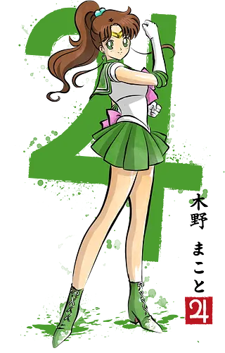 Jupiter sumi e - sailor, jupiter, anime