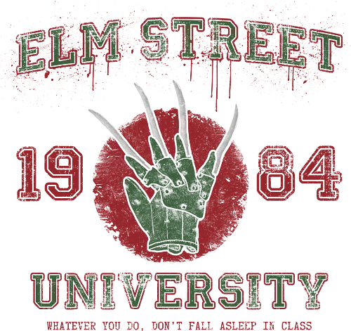 Elms University - nightmare on elm street, horror, universität, college