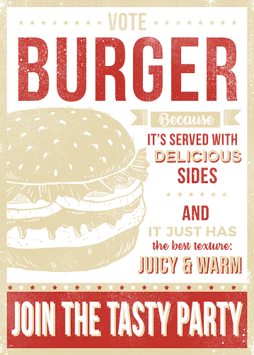 Tasty Party - burger