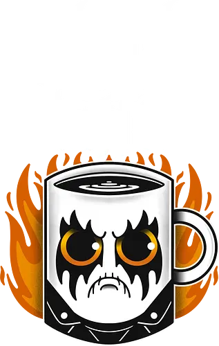 Black Coffee - black coffee, coffee, kaffee, schwarzer kaffee, black metal, fun