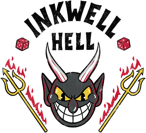 Inkwell club - stranger, Eddie, mashup, gaming, Hellfire