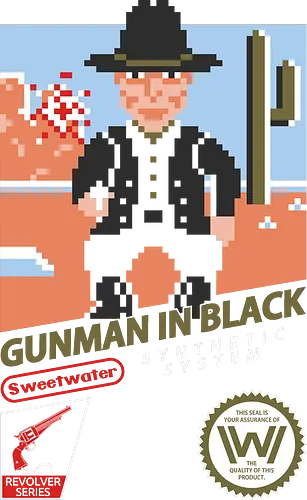 Gunman in Black - westworld, michael crichton, man in black, western, game