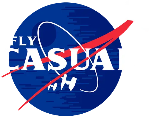 Fly Casual - mashup, nasa, shuttle tydirium, moon, tie fighter