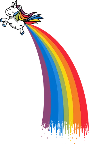 I Fart Rainbows - unicorn, rainbow, regenbogen, einhorn, Poop