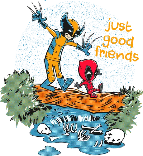 Just Good Friends - friends, comic