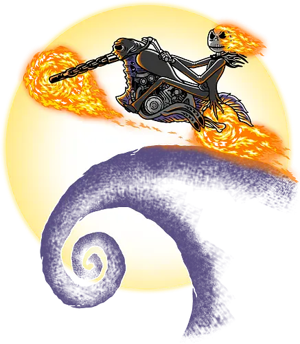A Ride Before Christmas - ghost rider, comic, tim burton A Ride Before Christmas - ghost rider, comic, tim burton