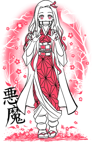 My Demon Sister - demon, slayer, Nezuko, anime, manga