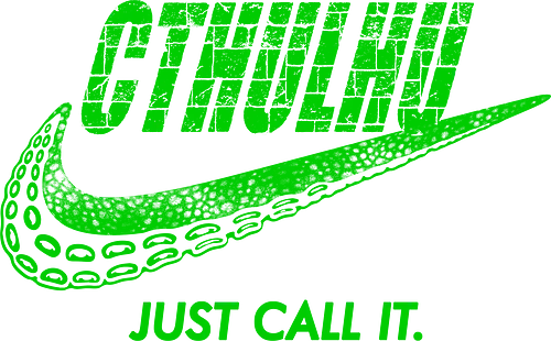 Just Call It - cthulhu, call of cthulhu, hp lovecraft, lovecraft, logo, mashup