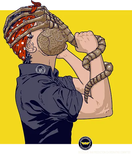 Rosie on LV-426 - rosie the riveter, alien, xenomorph, ridley scott Rosie on LV-426 - rosie the riveter, alien, xenomorph, ridley scott