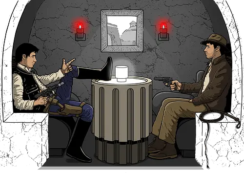 The cantina paradox. - paradox, space opera, adventure, indy The cantina paradox. - paradox, space opera, adventure, indy