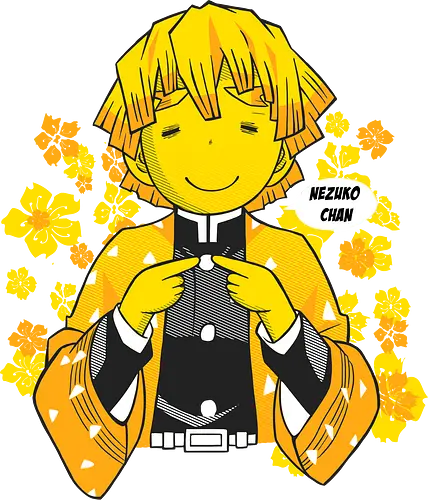 Zenitsu Kawaii - Zenitsu, demon, slayer, Nezuko, anime, manga Zenitsu Kawaii - Zenitsu, demon, slayer, Nezuko, anime, manga