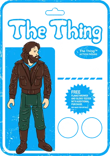 Macready - action figure, the thing, 80s, horror, movie, film