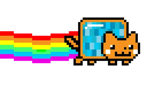 Nyan Goose - cat, goose, flerken, superhelden, filme, movies, neko, nyancat, tesseract