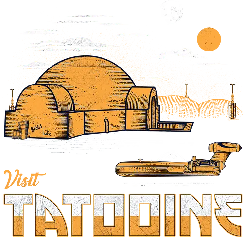 visit tatooine - film, space opera, sci-fi, wars, star