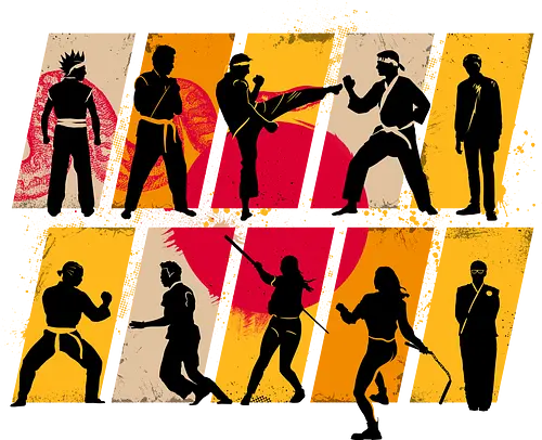 Cobra Conflict - cobra, kai, karate, Dojo, popart, Martial art