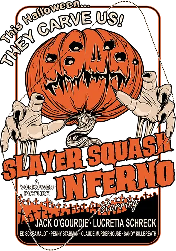 Slayer Squash Inferno - pumpkin, kürbis, jack-o-lantern