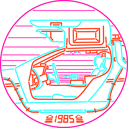 80s Future - movie, film, time travel, back, future, 80s, retro, delorn 80s Future - movie, film, time travel, back, future, 80s, retro, delorn