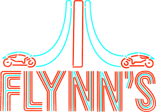 Flynns Place - movie, retro, neon, Flynn, arcade, film, video game