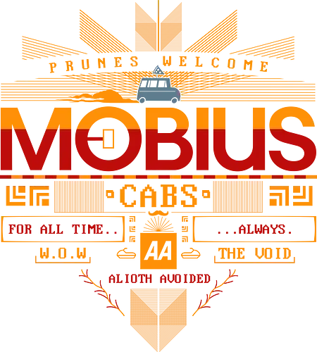 Mobius Cabs - tv, series, comic, End of Time, möbius