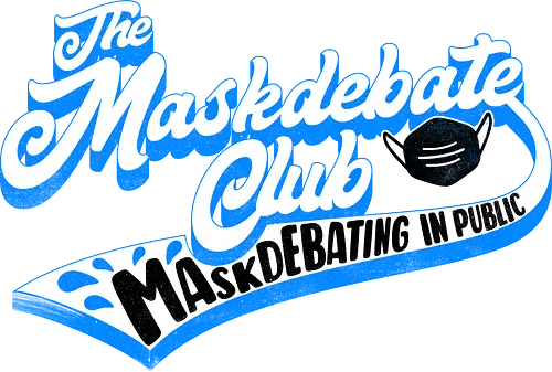 Maskdebate Club - mask, Corona, Mask debate, fun, Masturbate, pun