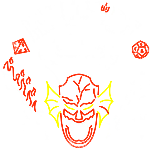 Hellfire Club Neon - Hellfire, Eddie, d&d, 80s, neon