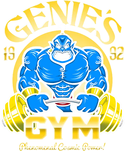 Genie's Gym - genie, djinn, djinie, gym, film, fun