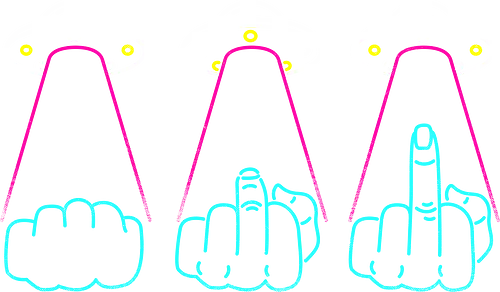 Literal uFo - fck, middlefinger, ufo, Sci fy