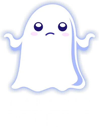 Allergic To Boo Sheet - boo, ghost, Allergies, bullshit