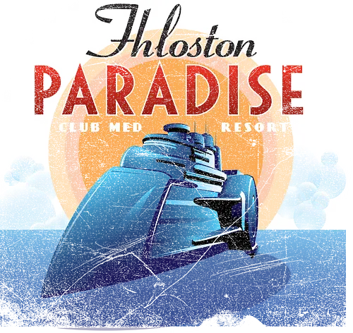 Fhloston Paradise - element, 90s, sci fi, science fiction, 5th