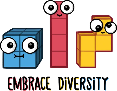 Embrace Diversity - fun, tetris, gaming, Diversity, Diversität