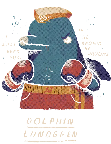 Dolphin lundgren - Dolph Lundgren, boxen, boxer, Dolphin, Delfin