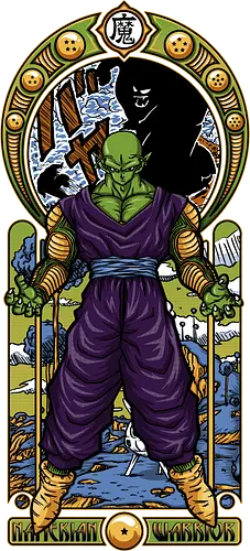 Namekian Warrior - db, dbz, anime, manga, piccolo, dragon, ball