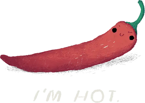 I'm Hot - hot, chili, pepperoni, heiß, scharf, food