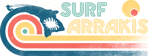 Surfs Up - Surf, dune, arrakis, retro, Sandworm Surfs Up - Surf, dune, arrakis, retro, Sandworm