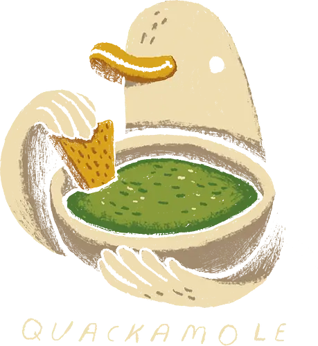 Quackamole - duck, Quack, Honk, guacamole, avocado, taco, Tortilla Quackamole - duck, Quack, Honk, guacamole, avocado, taco, Tortilla