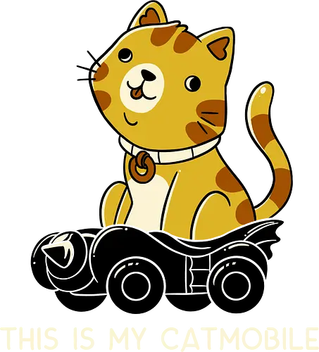 Catmobile - Catmobile, cat, katze, mashup, pun, mobile, fun