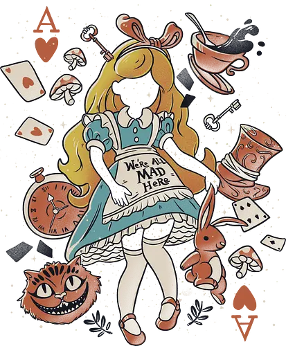 Wonderland Girl - alice, wonderland, book, alice im wunderland, film, movie, buch, literatur