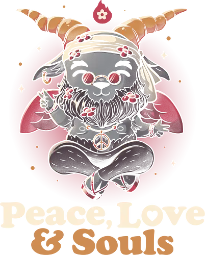 Peace, Love And Souls - frieden, liebe, satan, baphomet, seele