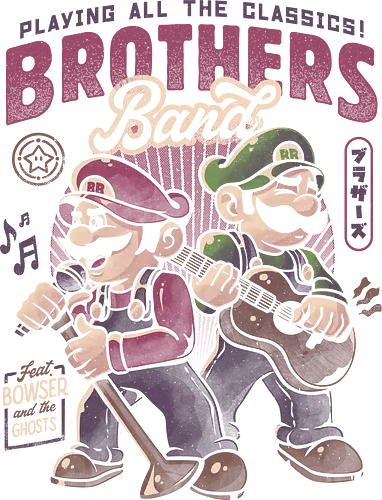 Brothers Band - brüder, musik, band, classic, classic gaming