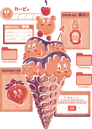 Pink Puff Cream - ice, eis, pink, gaming, icecream