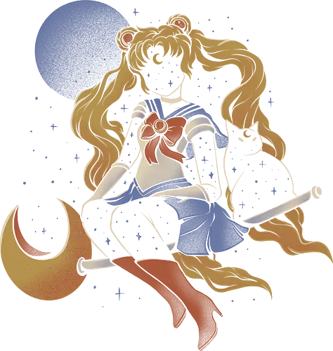 Cosmic Sailor - sailor, moon, galaxy, sterne, anime, manga